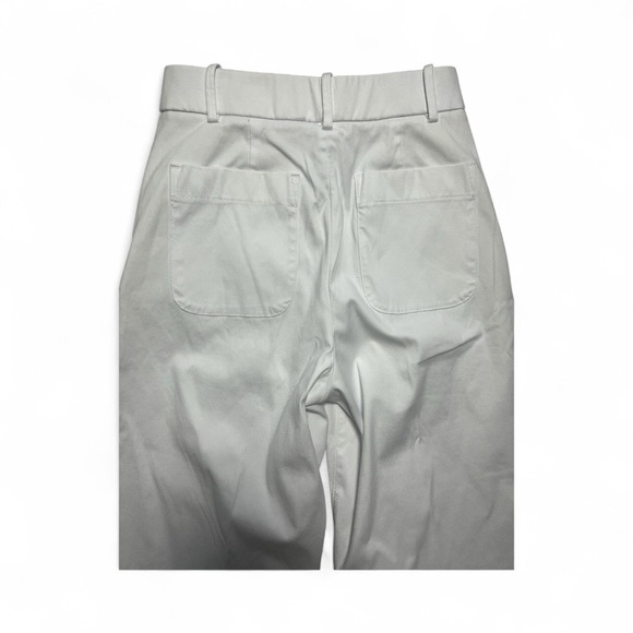 NEW SPANX Stretch Twill Cropped Wide Leg Pant White Size Small - Picture 7 of 10